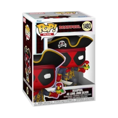 Image of Funko Pop! Plus: Deadpool Literary Classics Long John Silver Collectable Vinyl Figure Gift Idea Official Merchandise Toys for Kids &amp; Adults Comic Books Fans