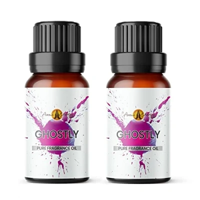 Image of Aroma Energy Ghostly Fragrance Oil 20ml (2 x 10ml) Highly Scented for Making Candle, Soap, Wax Melt, Diffuser etc
