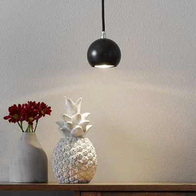 Image of SLV light Eye Ball pendant black / chrome