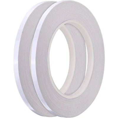 Image of Hotop 1/4 Inch Quilting Sewing Tape Wash Away Tape, Each 22 Yard (2 Rolls),White