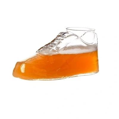 Image of Beer Glass The Shoe Beer, Spirits, Wine, Prosecco and Champagne Drinking 450ml