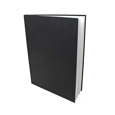 Image of Artway Studio Casebound A4 Sketchbook Portrait 92 Sides/46 Pages of 170gsm Cartridge Paper Black Hardback