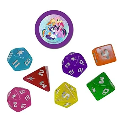 Image of Renegade Game Studios My Little Pony Dice Set Roleplaying Accessory Ages 14+ 1 5 Players