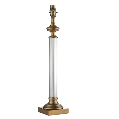 Image of Avebury Base Only Table Lamp Antique Brass