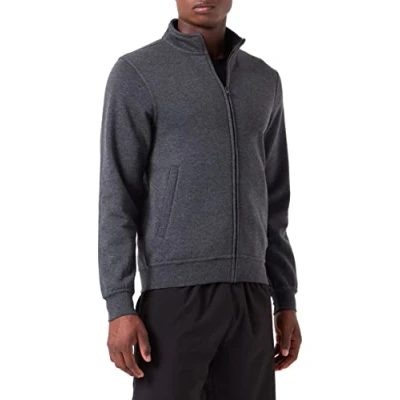 Image of Clique Men&#039;s Basic Cardigan, Grey (Anthracite Melange), XXX Large