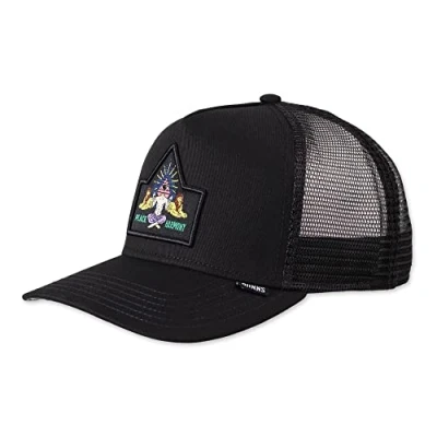 Image of Djinns Peace &amp; Harmony Black HFT Trucker Cap One Size