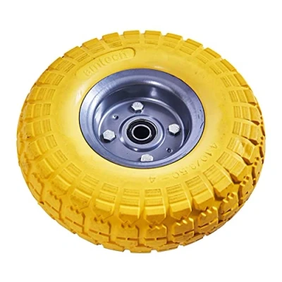 Image of Amtech S5660 Polyurethane Sack Truck tyre (tubeless)