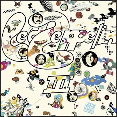 Image of Led Zeppelin III: Deluxe 180gm vinyl 2014 German 2 LP set 8122796436