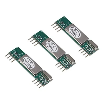 Image of ZkeeShop 3Pcs RXB6 433MHz Superheterodyne Wireless Receiver Module for Arduino/ARM/AVR
