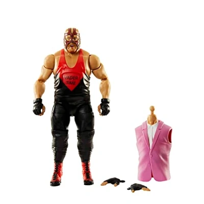 Image of WWE Elite Action Figure Royal Rumble Vader with Accessory and Dok Hendrix Build A Parts​, HKP16