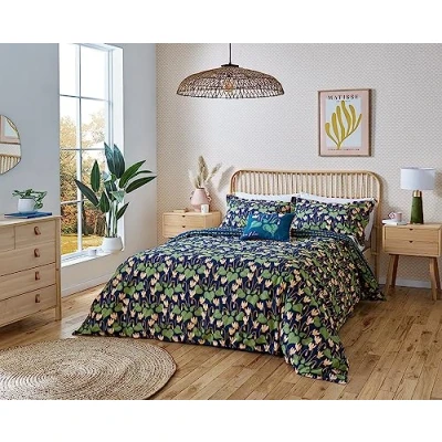 Image of Scion Flower Of Love Duvet Cover Set Single Midnight