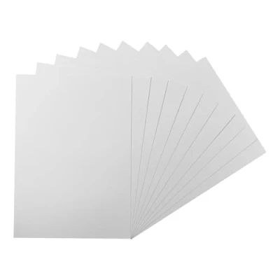 Image of Pack of 50 A5 White Coloured Card 160gsm Sheets