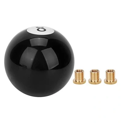 Image of for Pool Ball Gear Stick Black 8 Shift Knob Universal Billiard Round Car Lever Handle Shifter