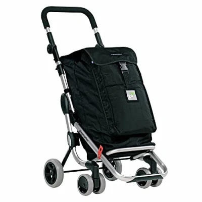 Image of Foppapedretti “Go Up Shopping Trolley black