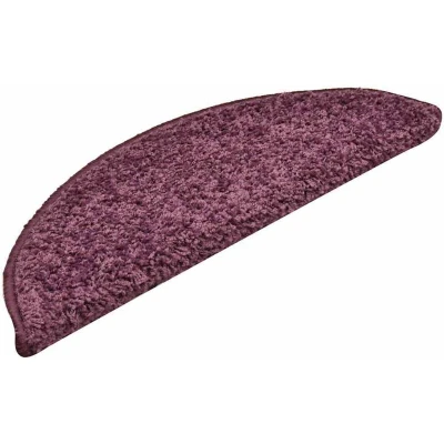 Image of vidaXL Stair Mats 30 pcs Dark Purple 56x17x3 cm