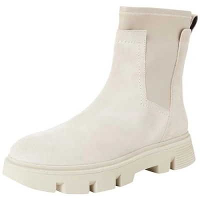 Image of Geox Women&#039;s D Vilde Ankle boot, sand, 5 UK