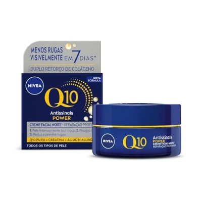 Image of Nivea Visage Anti Wrinkle Q10 Night Cream 50ml