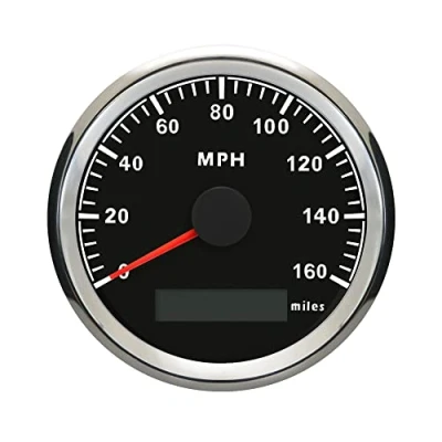 Image of ELING Warranted MPH GPS Speedometer Odometer 160MPH for Car Motorcycle Tractor Truck with Backlight 85mm 12V/24V