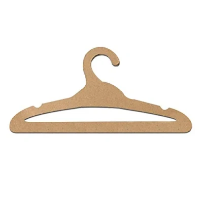 Image of Cardboard Clothes Hangers,Recycled Hangers,20Pcs Paper Hangers Eco Friendly Recycled Hanger for Adult Clothes(15.7X7.5in)