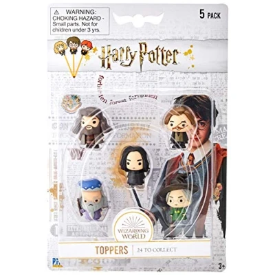 Image of Bizak 64112040 Harry Potter Topper Pack of 5, Multicoloured, S