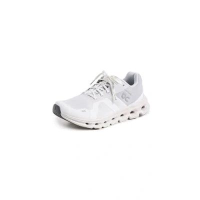 Image of On Cloudrunner Women&#039;s Running Shoes Size 4.5 White, Lightweight &amp; Comfortable