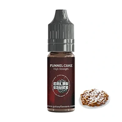 Image of Funnel Cake High Strength Flavouring 230+ Flavours Galaxy Food 50ml Bottle