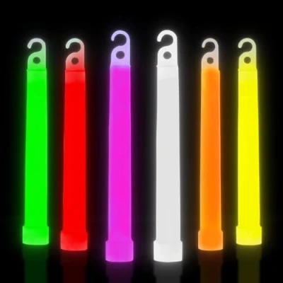 Image of Glow Sticks Party Packs 32 PCs Ultra Bright 6 Inch Mega Pack in the Dark UV Neon Light Stick Poppers Large 8 colours (6&quot; (15.24cm))
