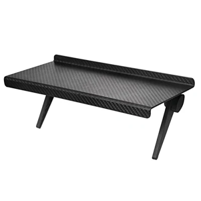 Image of Adjustable Tv Screen Top Shelf, Storage Rack Foldable Monitor Shelf,punch Free Display Shelf,for Computer Desktop Stand, Mount Home