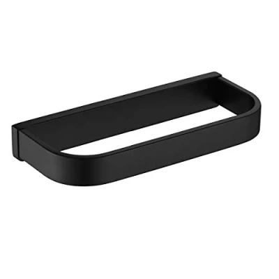 Image of Flybath Towel Ring SUS 304 Stainless Steel Matte Black Stylish Holder Hanger Wall Mounted