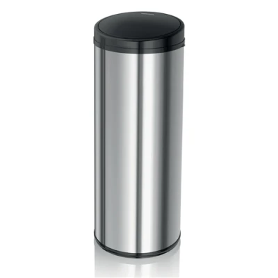 Image of Morphy Richards Chroma 50L Round Sensor Bin Stainless Steel