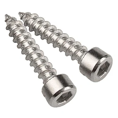 Image of Yudesun Hardware Fasteners Nails Socket Cap Screws 304 Stainless Steel Hex Head Self Tapping Metric Thread Allen Machine Screw M4 M5 M6