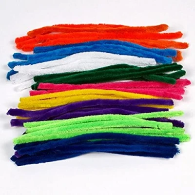 Image of Pipe Cleaners, Pack of 50 (Assorted Colours)