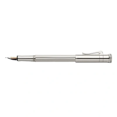 Image of Graf von Faber Castell Medium Classic Fountain Pen Sterling Silver