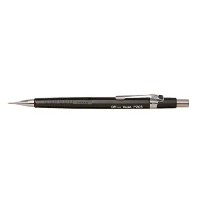 Image of Pentel P205 A Sharp Mechanical Pencil with 4 mm Lead Guide 0.5 HB Black
