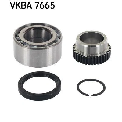 Image of 4359152D00, 4359154J00 Wheel bearing kit SKF VKBA 7665 with shaft seal 74mm SUZUKI: Grand Vitara 1 SUV