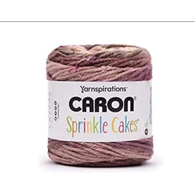 Image of Caron Sprinkle Cakes, Acrylic, Red Velvet, 227g