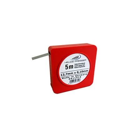 Image of HELIOS PREISSER 0611510 Fühlerlehrenband 5 m x 13 mm i.Plastikdose 0,10