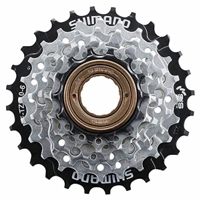 Image of SHIMANO Freewheel MFTZ510 6 Speed 1428T, Grey