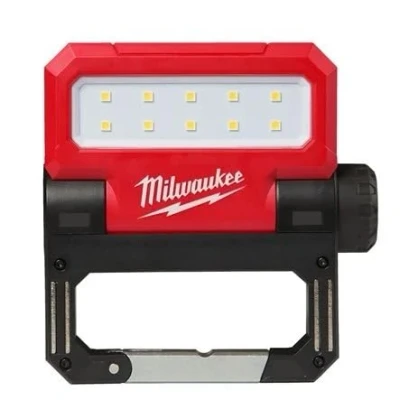 Image of Milwaukee L4FFL 301 Folding Flood Light Kit comes with 3.0AH Battery