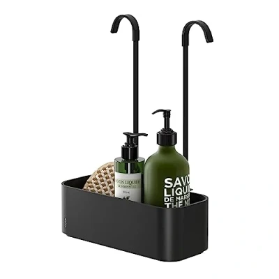Image of Tiger 2 Store Hanging shower caddy 25 cm for tap Black