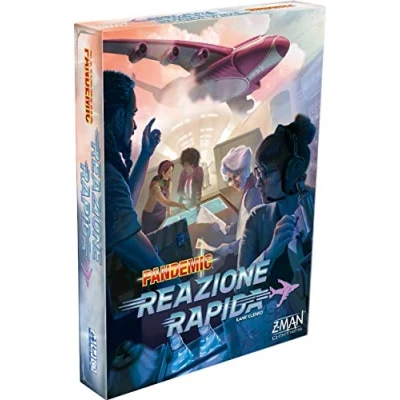 Image of Asmodee Pandemic: Quick Reaction, Board Game, Italian Edition, 8396
