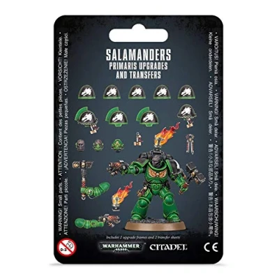 Image of Games Workshop Warhammer 40,000 Salamanders Primaris Upgrades &amp; Transfers