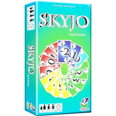 Image of SKYJO by Magilano The entertaining card game for kids and adults. ideal fun, exciting hours of play with friends family.