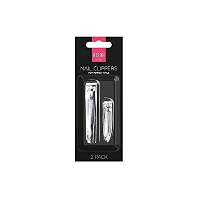 Image of Bisou Beauty Stainless Steel Nail Clippers, Pack of 2