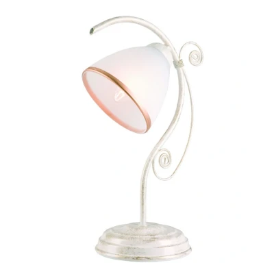 Image of Retro Table Lamp White, 1x E27