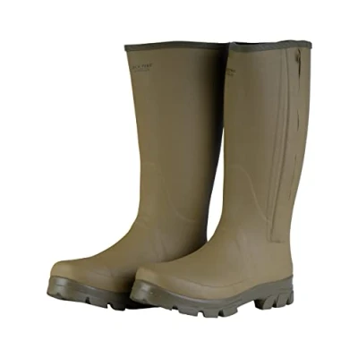 Image of JACK PYKE Ashcombe Zipped Wellington Boot 6 UK Green
