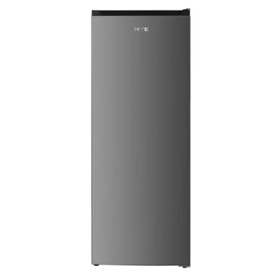 Image of Upright Freestanding Freezer, 161L Capacity, 5 Compartments, 143cm High, Reversible Door, Frost Free, Silver, E Rated [2025]
