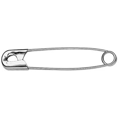 Image of Prym Pack of 1000 Silver Safety Pins 38mm, Alloy Steel, 38 mm
