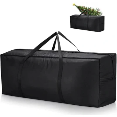 Image of Kingling Garden Cushion Storage Bag, Waterproof Outdoor Bags for Furniture Bag Christmas Tree 173x76x51cm