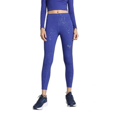 Image of Puma Intergalactic 7/8 Leggings, Women&#039;s, Size: Large, Lapis lazuli